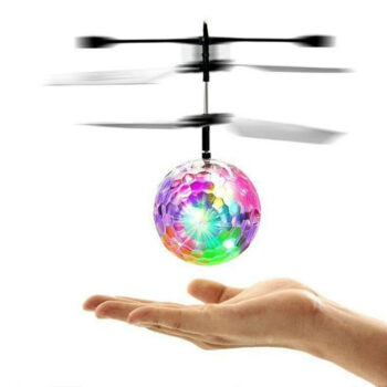 Balle Jouet RC Hélicoptère Boule LED pour Enfants